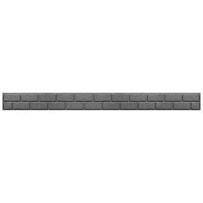 Rubber Ultra Curve Bricks Lawn And Border Edging
