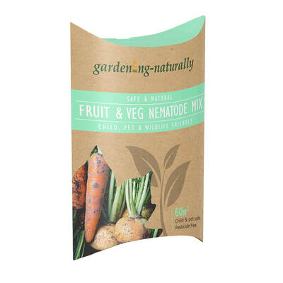 Natural Fruit and Vegetable Mix Nematodes Treats Up To 60Sq.m