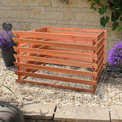 Wooden Simple Load Compost Bin 660L