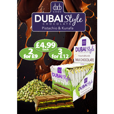 DUBAI STYLE CHOCOLATE BAR (80g)