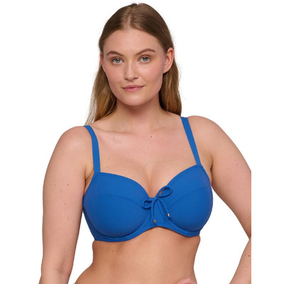 Prima Donna Swim Aswan Full Cup Bikini Top - Delphinium Cheer Blue - 34D