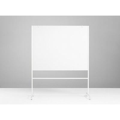ONE Single Sided Mobile Whiteboard 2007 x 1207mm White Frame