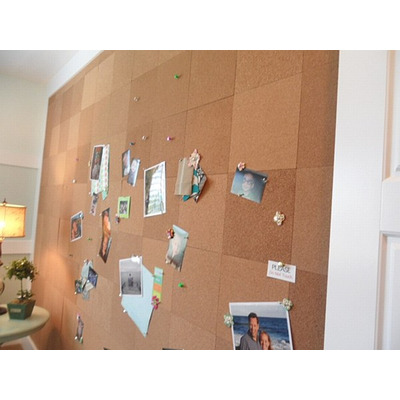 Self Adhesive Cork Noticeboard Tiles Pack of 6
