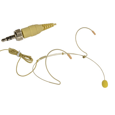 HCM23SE Beige Headset Mic With 3.5MM Jack