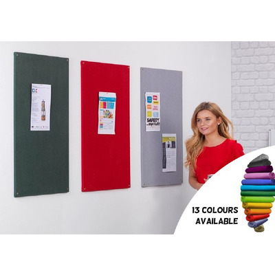 Unframed Felt Covered Noticeboard