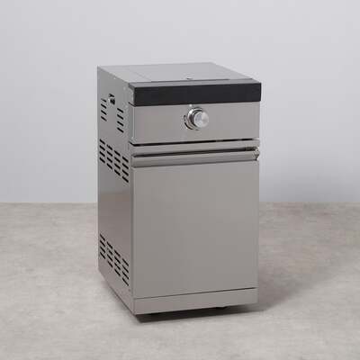 Draco Grills Outdoor Kitchen Stainless Steel Sear Station Cabinet with Granite Top, Late May 2025