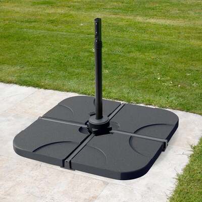 Bracken Outdoors Standard 4 Part Base Set for Cantilever Parasol