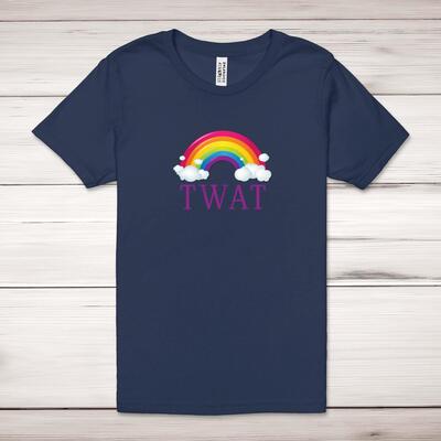 Rainbow Swearing Adult T-Shirt