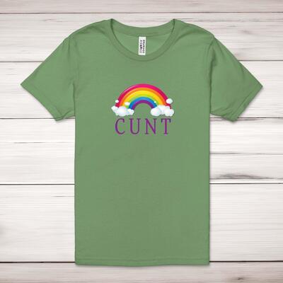 Rainbow Swearing Adult T-Shirt