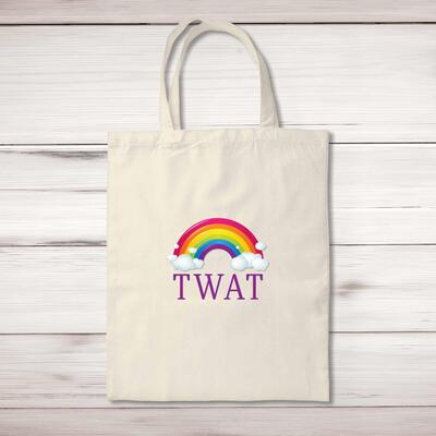 Rainbow Swearing Tote Bag