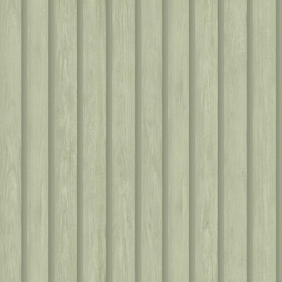 Wood Slat Wallpaper Soft Green Holden 13300