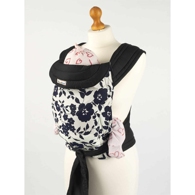 Palm and Pond Mei Tai Baby Sling - Midnight Blue Floral