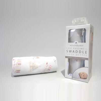Miracle Blanket Swaddle Prints (Design: Adventure Awaits)