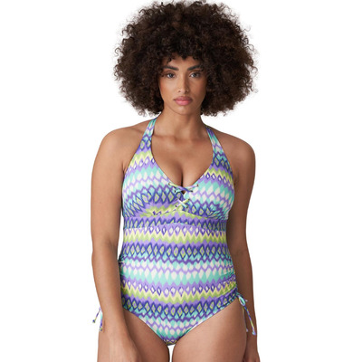 Prima Donna Swim Holiday Padded Triangle Swimsuit - Mezcalita Blue - XL - 16