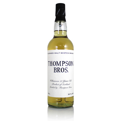 Williamson 2010 12 Year Old  Thompson Bros Blended Malt Whisky
