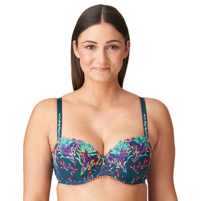 Prima Donna Las Salinas Padded Balcony Bra - Empire Green - 42C