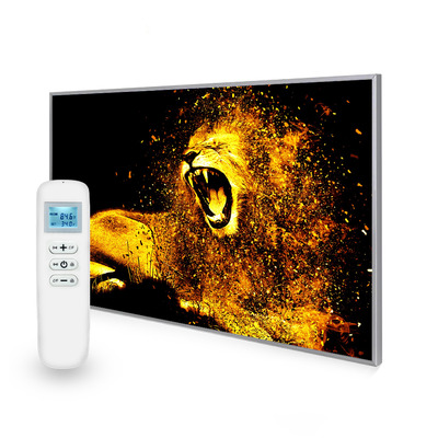 795x1195 Roaring Lion Picture Nexus Wi-Fi Infrared Heating Panel 900W - Electric Wall Panel Heater