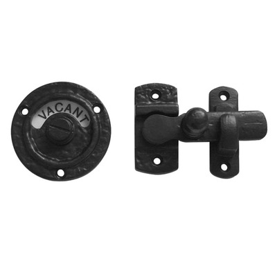 Frelan Hardware Bathroom Indicator Bolt, Black Antique - JAB80  BLACK ANTIQUE