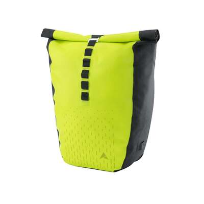 Thunderstorm City Waterproof Cycling Pannier Yellow/Black &pipe; 15L Roll-Top Closure, Waterproof with Welded Seams &pipe; Durable & Reflective &pipe; Altura
