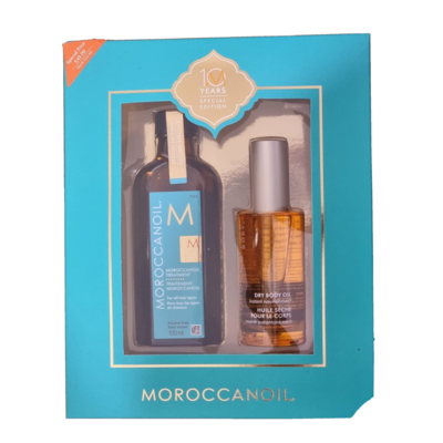 Moroccanoil 10 Year - Treatment 100ml + DRY Body Oil 50ml