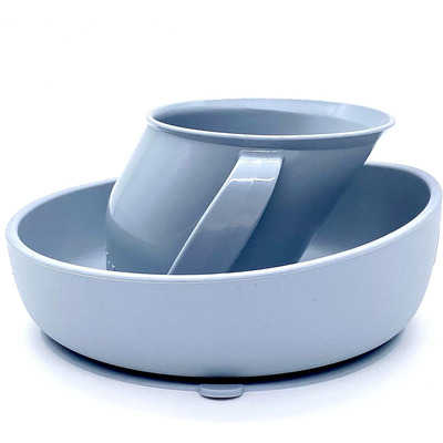 Doidy Bowl + Cup Gift Pack (Colour: Grey)