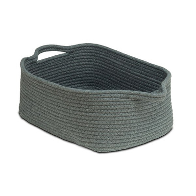 Shallow Rope Storage Baskets, Set of 6