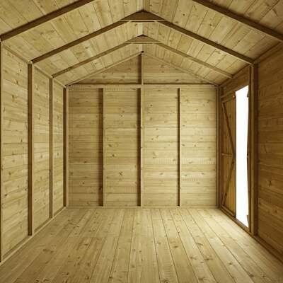 Wooden Garden Shed Apex Windowless