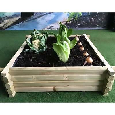 Swedish Square Raised Vegetable Bed