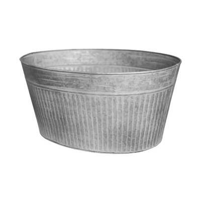 Oval Galvanised Trough