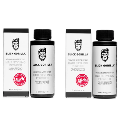 2x Slick Gorilla Hair Styling Powder 20g