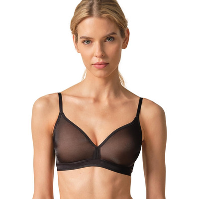 Gossard Glossies Non Wired Bralette - Black - 30DD