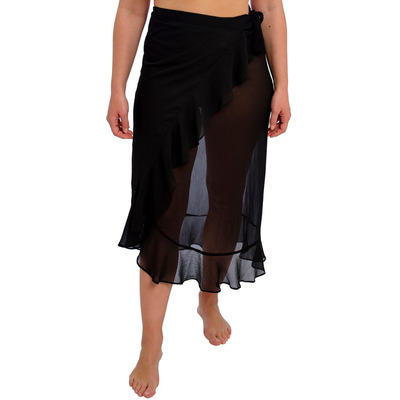 Fantasie Nauru Sarong - Black - S/M
