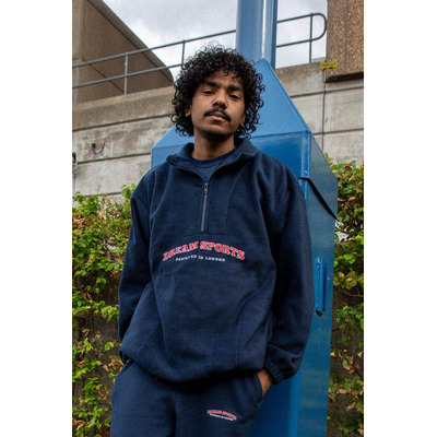 Fleece in Navy with Dream Sports Embroidery