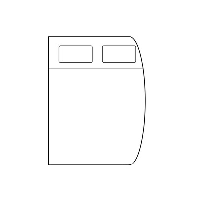Gradual Curve on One Edge