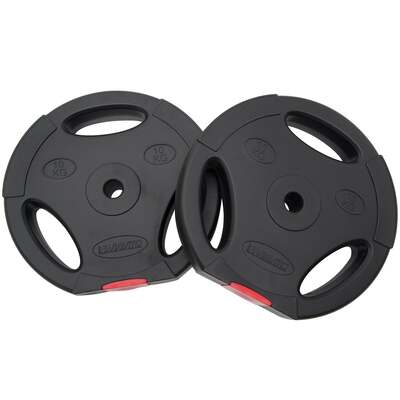 Viavito Tri Grip Vinyl Standard Weight Plates