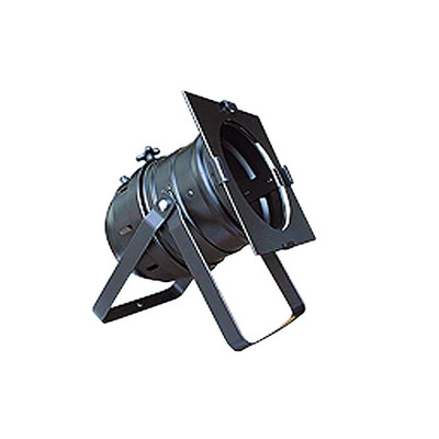 Par64 Can Short Floor Standing Black - With Bracket and Gel Frame