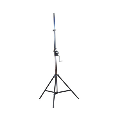 Wind up Lighting Stand With Strong Hand Winch 4 Metres Max Height