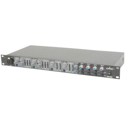 Citronic 4 Zone 4 Channel Audio Mixer Mic and Line Inputs with EQ