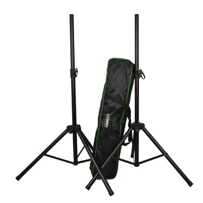 Set of Two Adjustable Speaker Stands Max Load 30kg