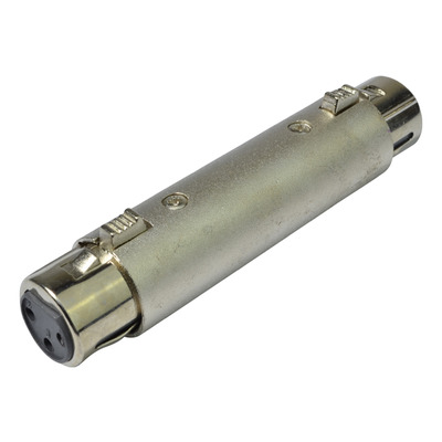 XLR Female to XLR 3 Pin Female In-Line Joiner For Changing Gender