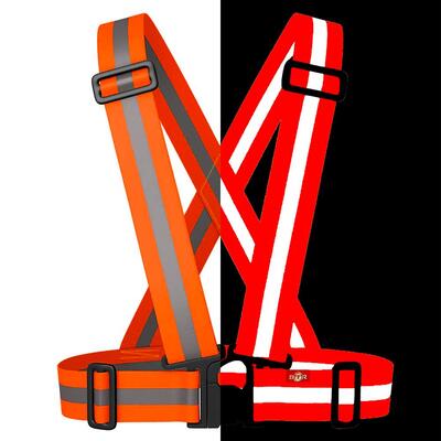 High Visibility Reflective Vest, Sash, for Running & Cycling