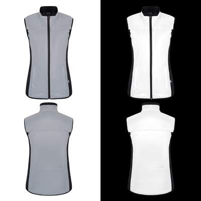 BTR Womens Reflective Cycling & Running High Vis Gilet (SECONDS)