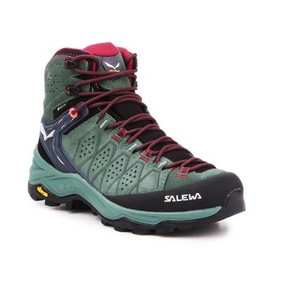 Salewa Womens WS Alp Trainer 2 Mid GTX Trekking Shoes - Navy Blue
