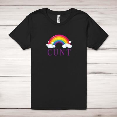 Rainbow Swearing Adult T-Shirt