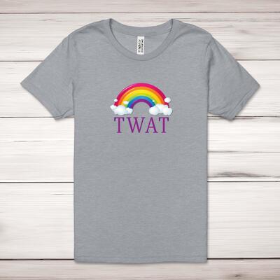 Rainbow Swearing Adult T-Shirt