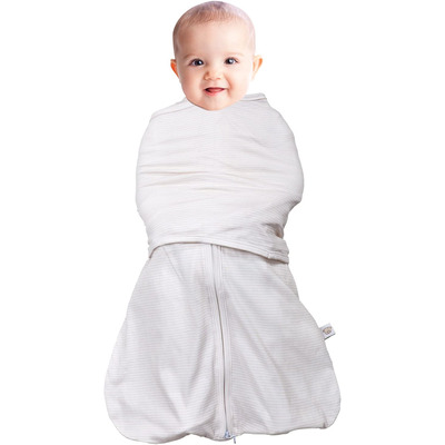 Clevamama Swaddle Bag 2 in 1 Cream 0-3 mths