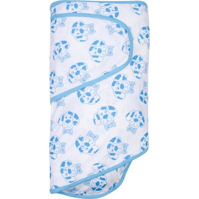 Miracle Blanket Swaddle Prints (Design: Bow Tie Dog)