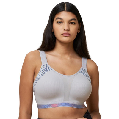Triumph Triaction Cardio Cloud Sports Bra - Platinum - 32D