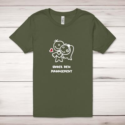 Under New Management Adult T-Shirt