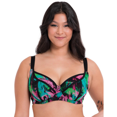 Curvy Kate Reality Check Balcony Bra - Print Mix - 32FF